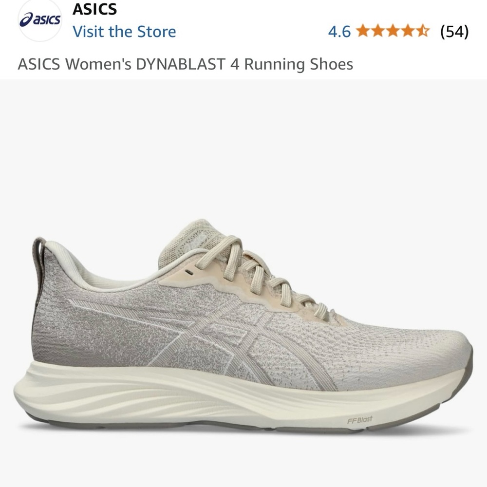 ASICS Women's DYNABLAST 4 Running Shoes - Gray